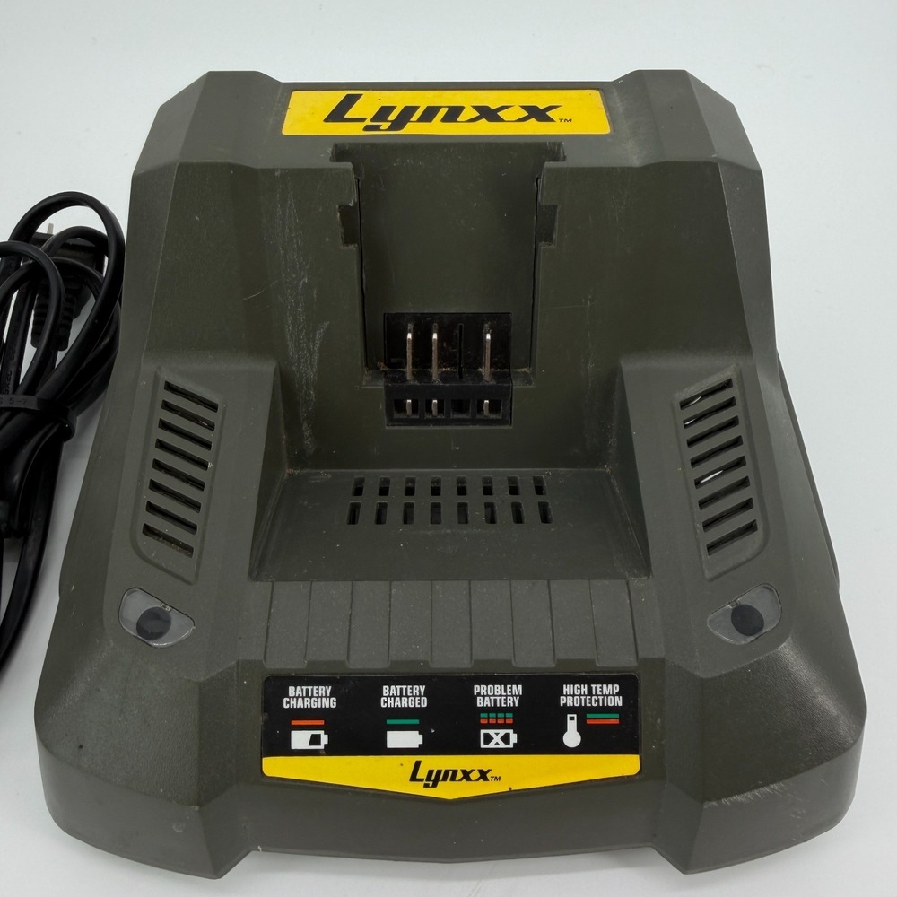 Lynxx Li-ion Battery Charger 40V 36VDC/3.3A 120VAC 60Hz Genuine Tested